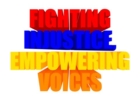 Fighting Injustice, Empowering Voices Graphic by Arief Sapta Adjie