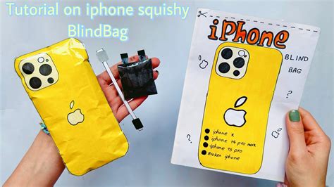 iphone squishy blindbag tutorial    iphone squishy