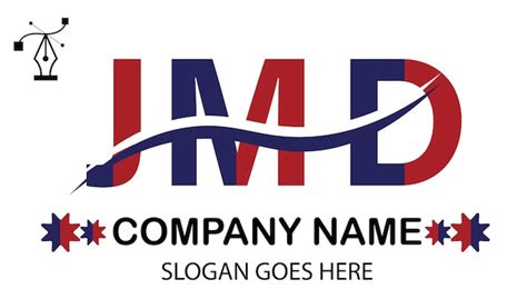 premium vector jmd letter logo