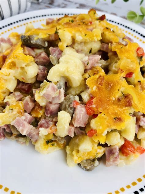 Macaroni And Cheese Ham Casserole Slow Cooker Living