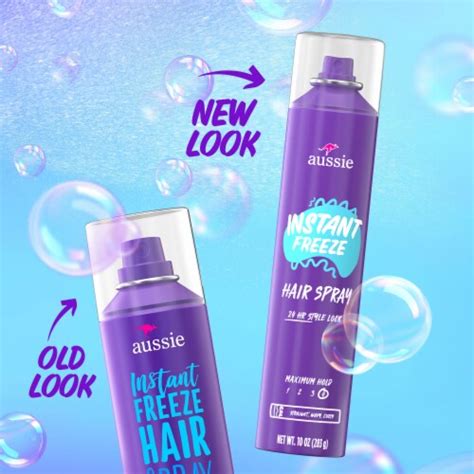 Aussie Instant Freeze Maximum Hold Hair Spray, 10 fl oz - Kroger
