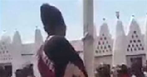 Couple Tied To Posts And Flogged In Town Square After Sex Tape Leaked On Social Media Daily Star