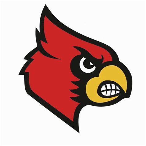 Louisville Cardinals Logo Layered SVG Dxf Vector File