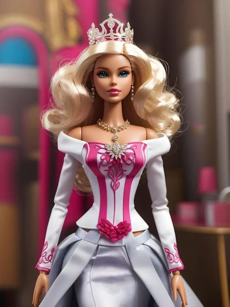 Premium Ai Image Barbie Doll Full Body Queen