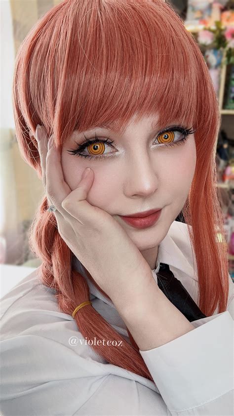 Makima Cosplay Inspired By A Fanart Ig Kyoushikii Rmakimadivinity