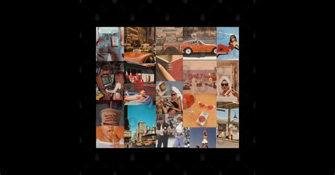 vintage 90s aesthetic collage - 90s - Sticker | TeePublic