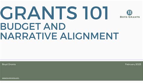 GRANTS 101 | Boyd Grants