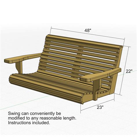 16+ Wooden Porch Swing Plans