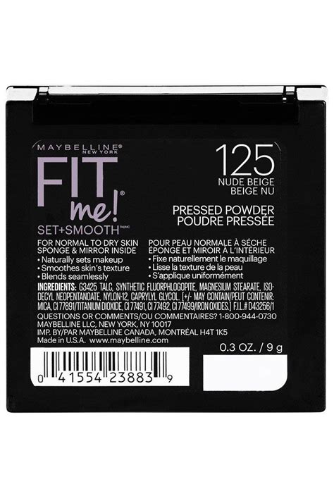 Maybelline Fit Me Set Smooth Powder Makeup Nude Beige Oz Pack