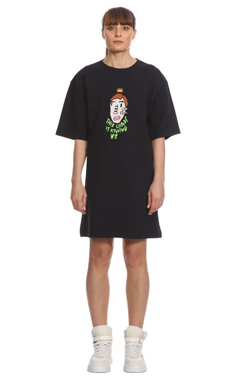 King Naked Kad N Siyah Elbise Kngkn Dts Lac Lacivert Brandroom