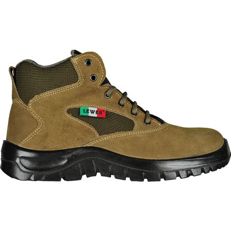 N 40 S1p Scarpa Antinfortunistica Trekking Pelle Scamosciata