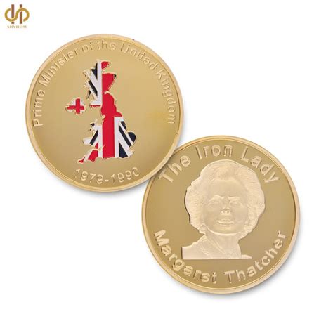 The Iron Lady Margaret Thatcher UK Prime Minister Pure Gold Challenge ...