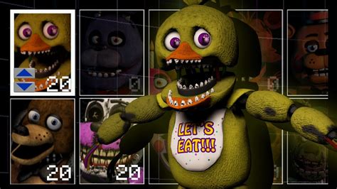 I Added The 2015 Withered Chica From Sfmgmod To Ucn Ucn Mods Youtube