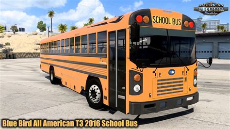 Blue Bird All American T3 2016 School Bus v1.0 (1.47.x) for ATS