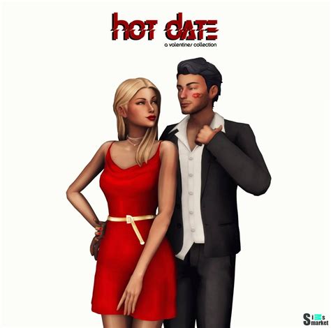 Набор для свидания hot date collection для Симс 4 для Симс 4 Скачать мод