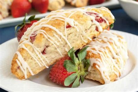 Strawberry Cream Scones Recipe