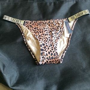 Victoria S Secret Swim Nwt Victorias Secret Shine Strap Rhinestone Logo Barbados Bikini