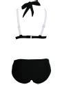 Piece Color Block Bandage Bikini Set Stylesimo
