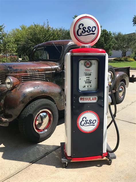 1948 Tokheim 39 In Mikes Collection Vintage Gas Pumps Old Gas