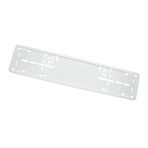 Рамка номерного знака силиконовая белая купить в интернет-магазине ...