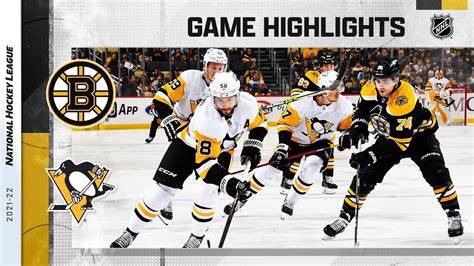 Bruins Penguins Nhl Highlights Youtube