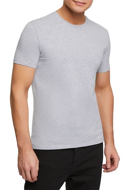 Футболка oodji, размер 60, 58, цвет серый, 92% Хлопок, 8% Эластан ...