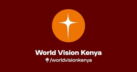 World Vision Kenya Twitter Instagram Facebook Linktree