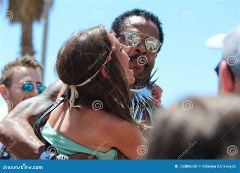 Tel Aviv Gay Pride Parade Editorial Image Image Of Chains Collar
