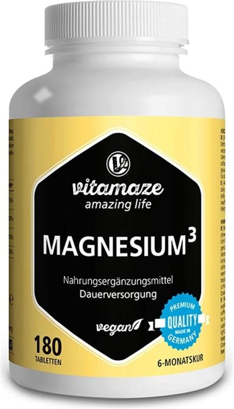 Magnesium Tabletten Vitamaze Vitalabo