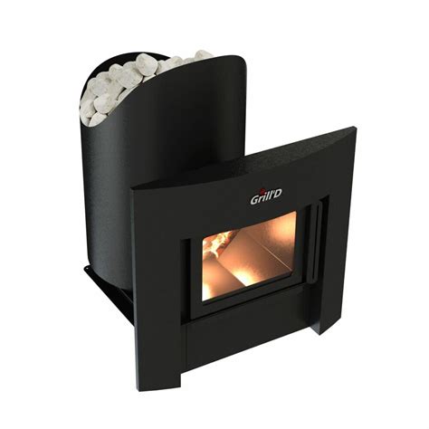 Печь для бани на дровах Grill'D Aurora 180 Window в Екатеринбурге ...