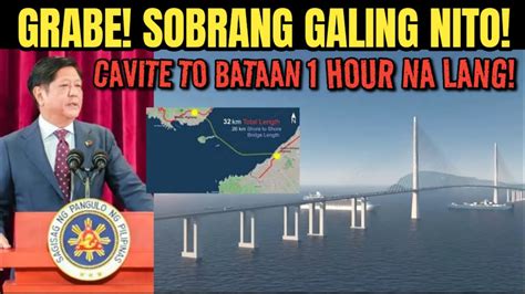 Pbbm Mega Structure Project Bataan Cavite Interlink Bridge Reaction