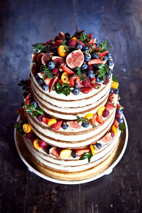 Naked Cakes Con Frutta Cake