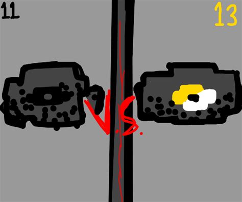 Disc 11 vs disc 13 (Minecraft) - Drawception