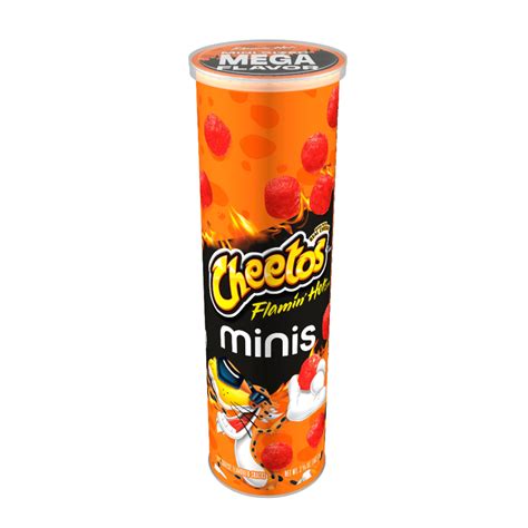 Frito Lay Cheetos Minis Flamin Hot 12x3 625oz Gourmet Sauce Works