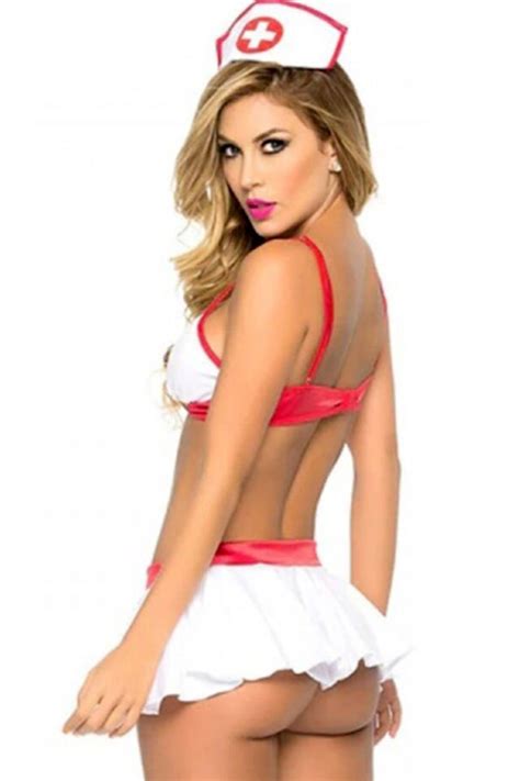 Секси костюм на медицинска сестра Sex And The City Универсален размер части eMAG bg