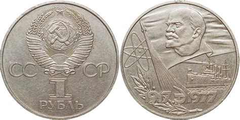 Стоимость юбилейных рублей Советского Союза