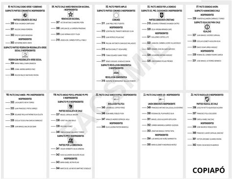 Conozca Los Nombres De Todos Los Candidatos A Concejales En Las Nueve