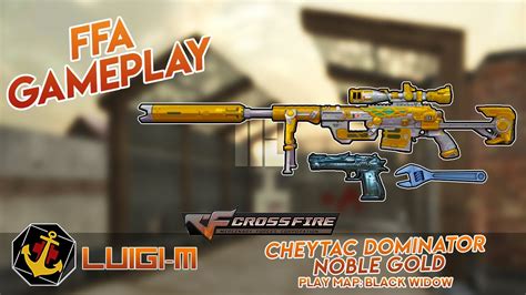 CF CHEYTAC DOMINATOR NOBLE GOLD FFA BLACK WIDOW GAMEPLAY