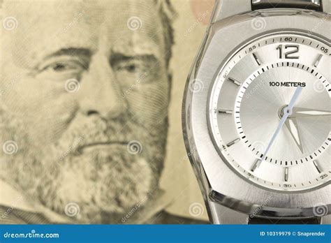 Time Is Money Stock Image Image Of President Portrait 10319979