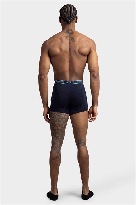 Ea Emporio Armani Boxershorts Pack Blauw Heren Shoppen