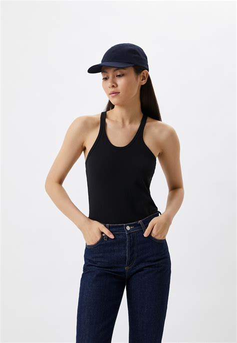 Майка UNIQLO Uniqlo U, цвет: черный, RTLACG868301 — купить в интернет ...