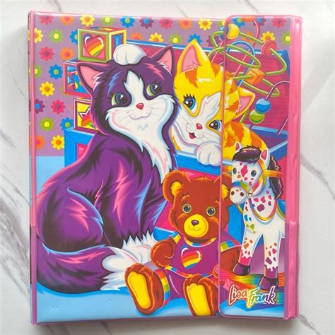 Lisa Frank Office Vtg Lisa Frank Purrfect Playtime Kittens Trapper