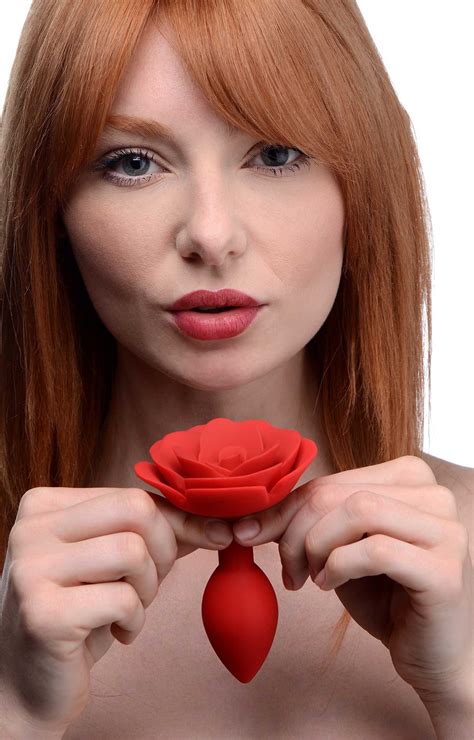 Booty Bloom Silicone Rose Anal Plug Medium The Bdsm Toy Shop