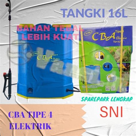 Jual TANGKI CBA 16L SPRAYER CBA ELEKTRIK 16 L Type 4 Alat Semprot