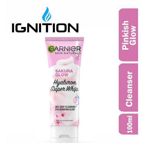 Garnier Sakura Glow Hyaluron Super Whip Foam Ml Shopee Malaysia