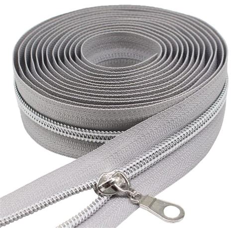 Lemo Zip Gold Metallic Nylon Coil Zippers By The Yard Bulk Zipper And