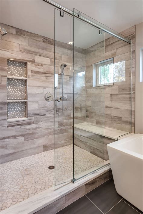 Walk In Shower Design Step In Large Doorless Showers Artofit