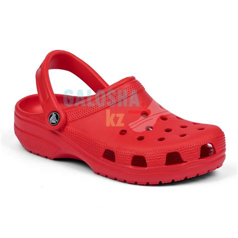 Красные сабо CROCS Classic Clog