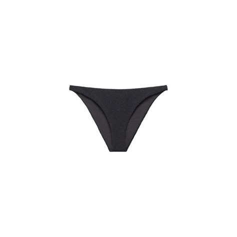 Culotte Bikini Classique Textur E Noir Mango La Redoute