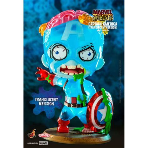 Marvel Zombies Captain America Translucent Cosbaby S Hot Toys Figure